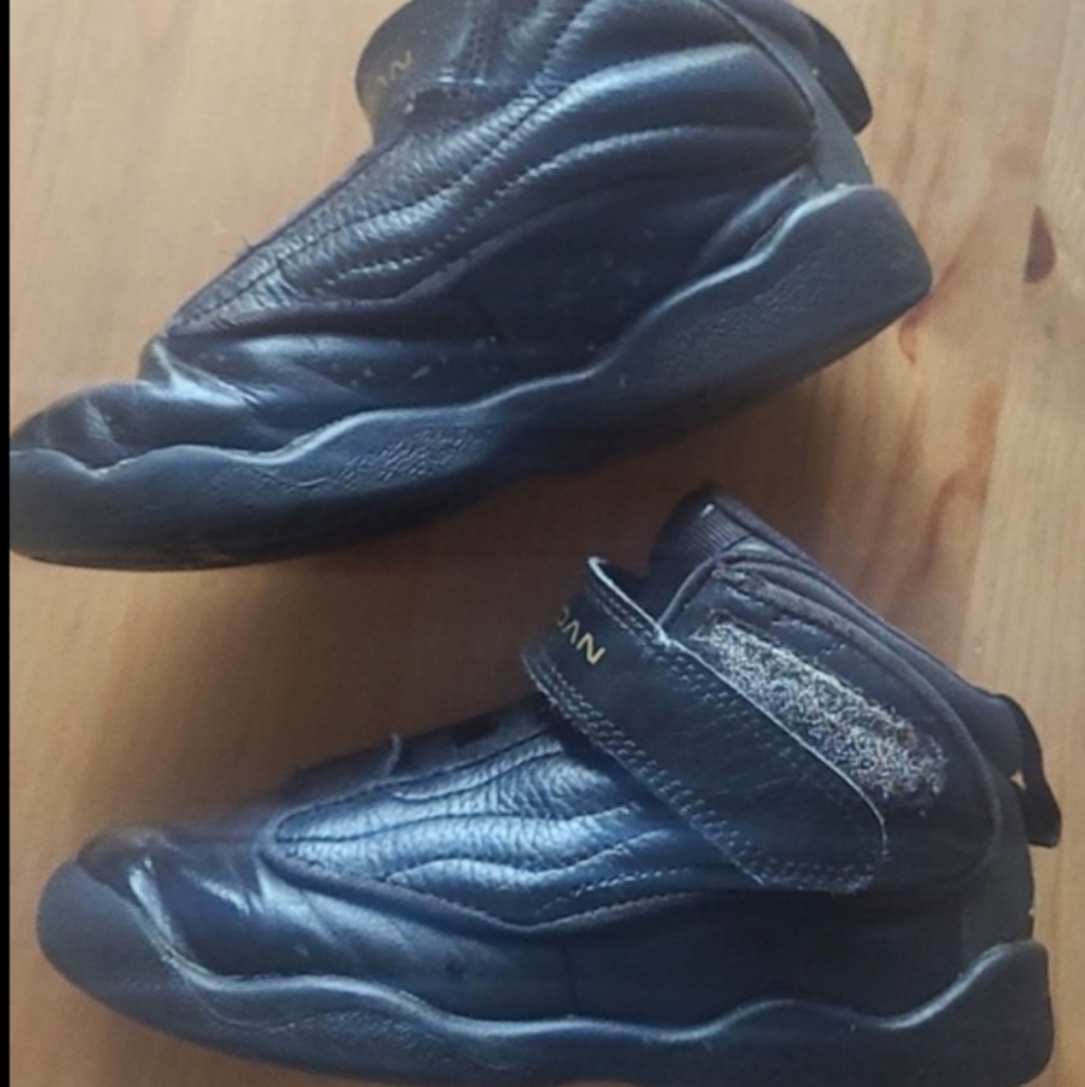 NIKE Jordan 10c black basketball high tops